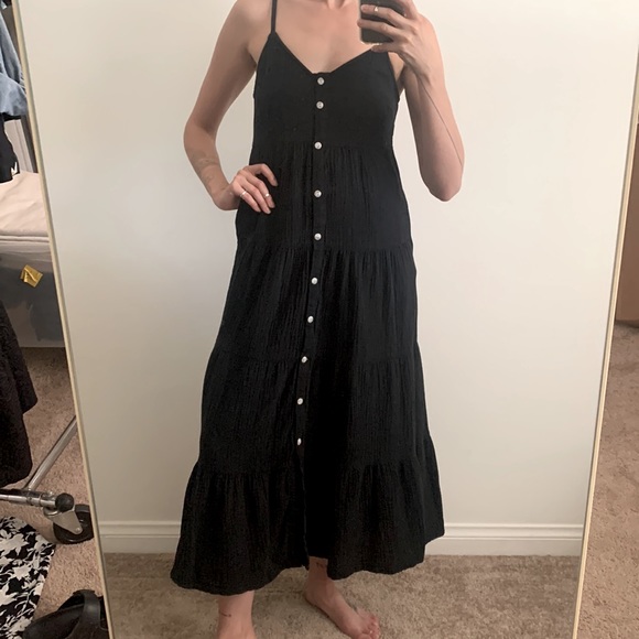 Dresses Cotton Gauze Tiered Maxi Dress Poshmark
